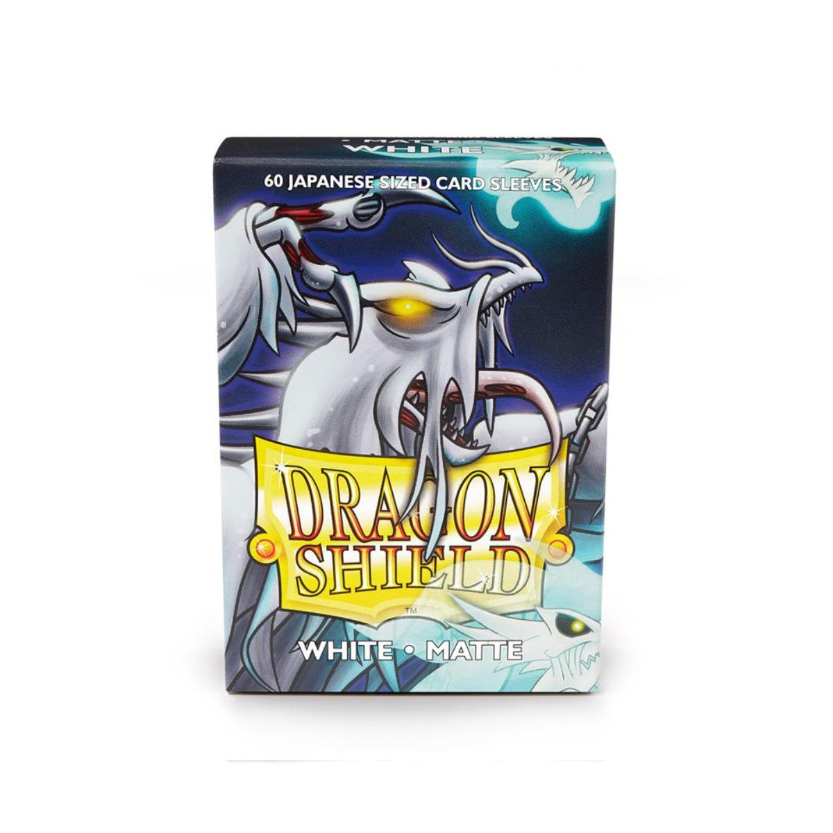 Dragon Shield - White Matte "Japanese Size"