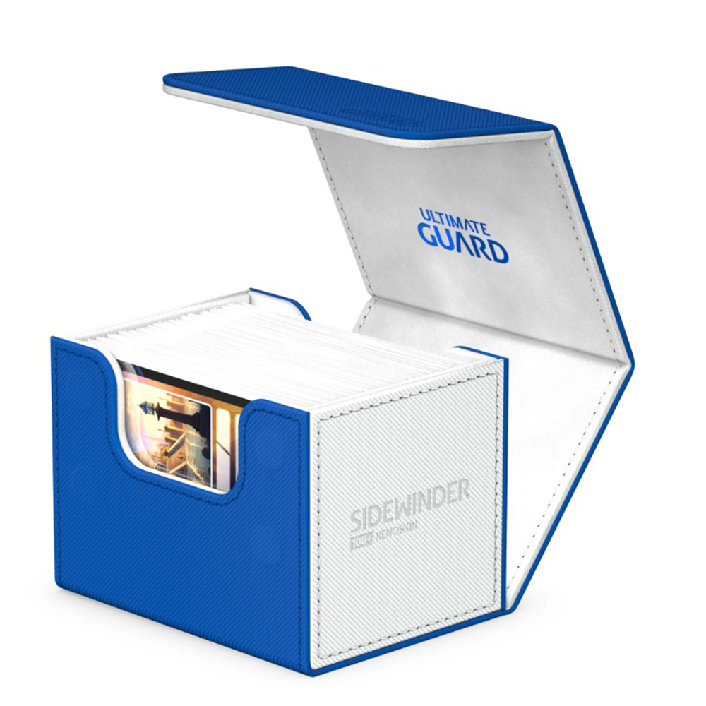 Ultimate Guard - Deck Case Sidewinder SYNERGY Blue/White 100+