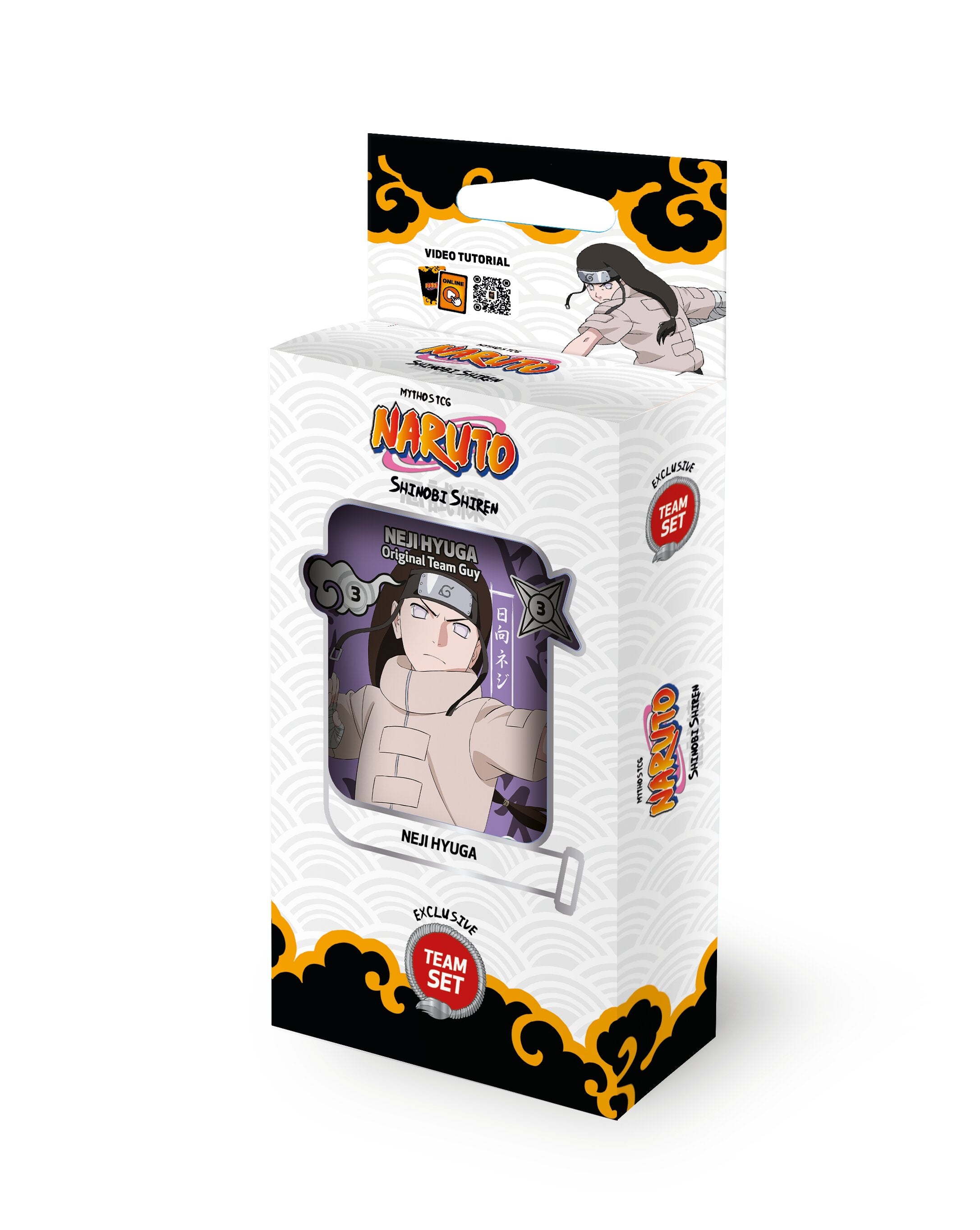 NARUTO MYTHOS TCG - TEAMSET - NEJI HYUGA - ENG