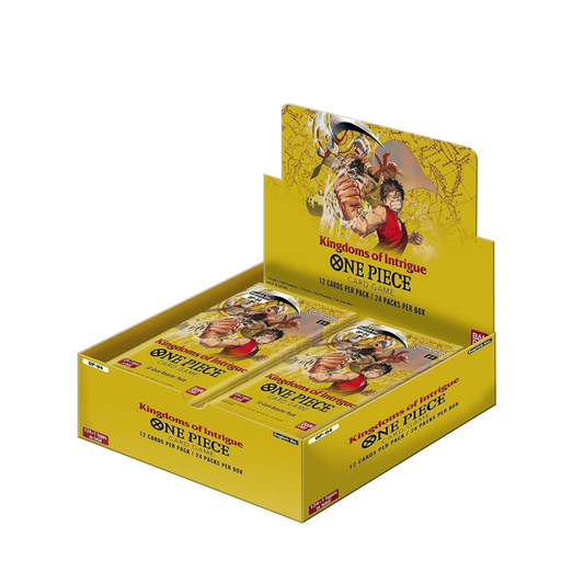 One Piece - Kingdoms of Intrigue OP-04 - Display da 24 Buste (ENG)