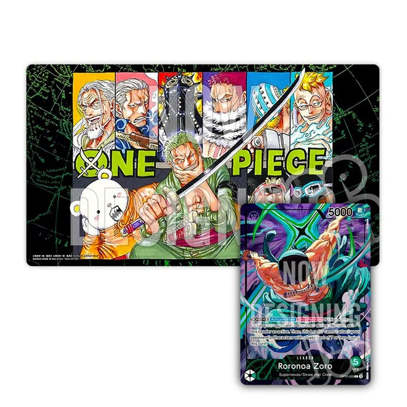 Limited Edition Vol.4 Playmat Bundle - Playmat + Zoro Leader Card (ENG)
