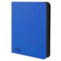 TcgLab 9-Pocket Toploader Zip Album - Blue