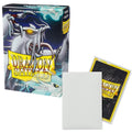 60 Small Dragon Shield Sleeves - Matte White - Small Japanese Size