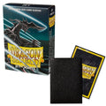 60 Small Dragon Shield Sleeves - Matte Jet - Small Japanese Size