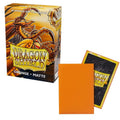 60 Small Dragon Shield Sleeves - Matte Orange - Small Japanese Size
