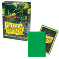 60 Small Dragon Shield Sleeves - Matte Apple Green - Small Japanese Size