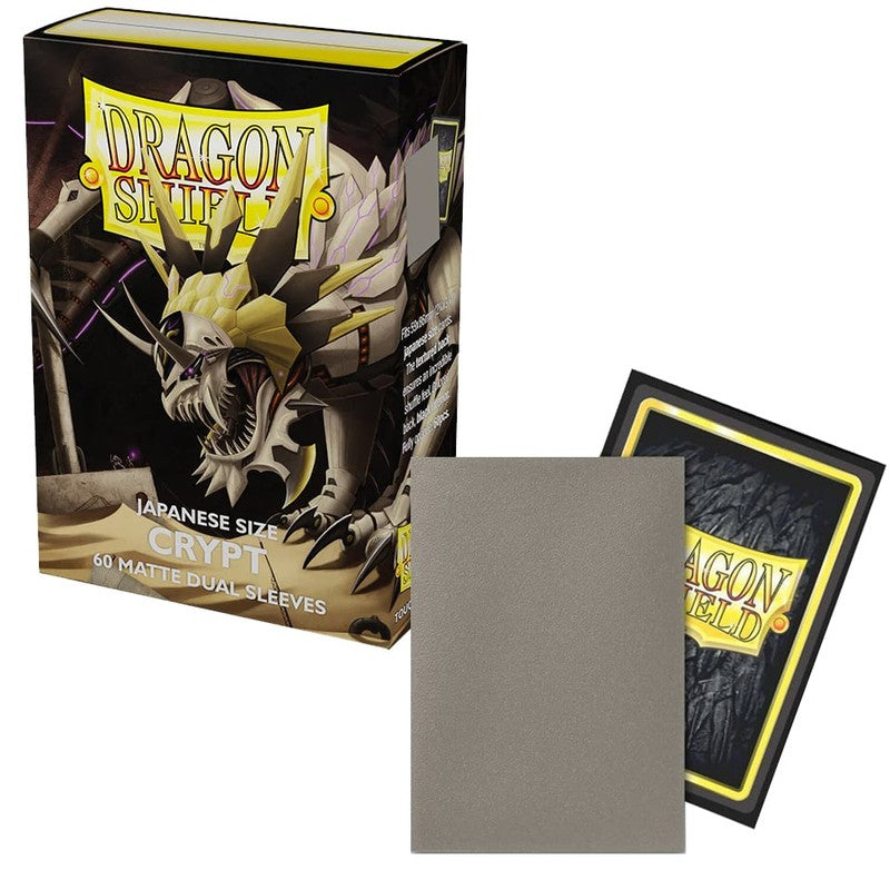 60 Small Dragon Shield Sleeves - Matte Dual Crypt - Small Japanese Size