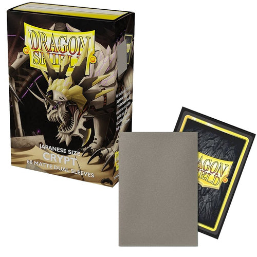 60 Small Dragon Shield Sleeves - Matte Dual Crypt - Small Japanese Size