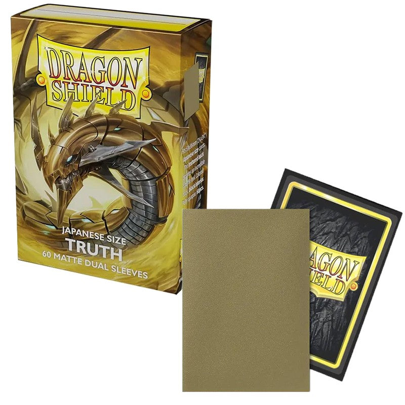 60 Small Dragon Shield Sleeves - Dual Matte Truth - Small Japanese Size