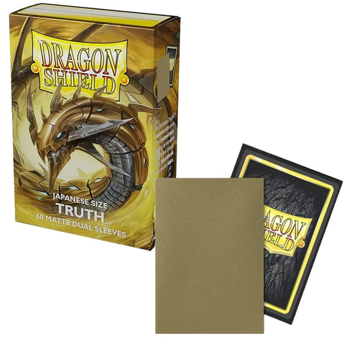 60 Small Dragon Shield Sleeves - Dual Matte Truth - Small Japanese Size
