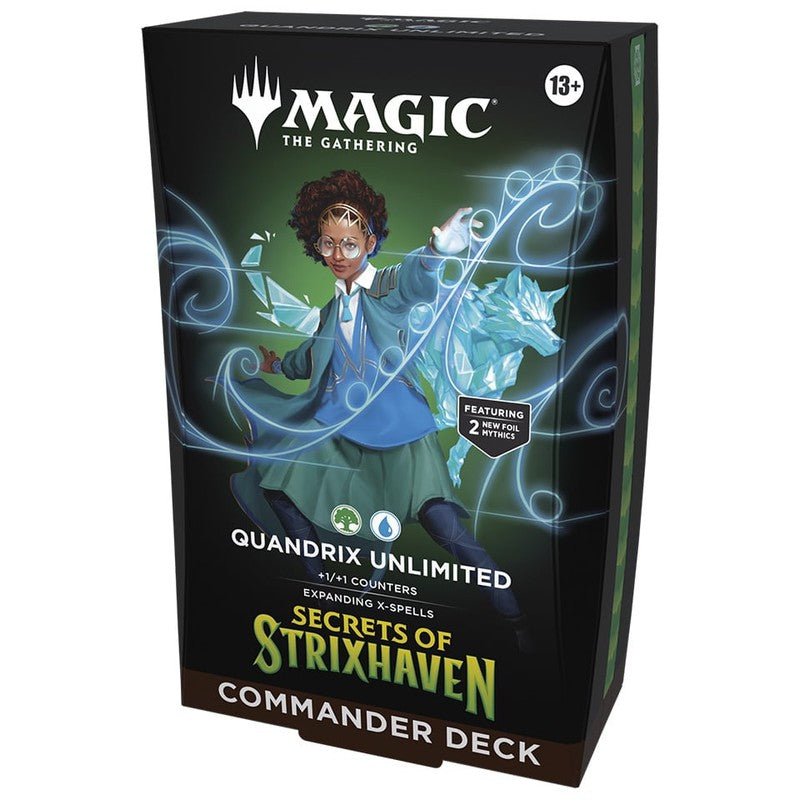 Commander: Secrets of Strixhaven | "Quandrix Unlimited" Commander Deck (ENG)