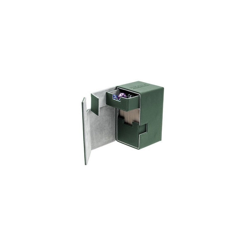 Ultimate Guard Flip'n'Tray Deck Case 100+ (Green)
