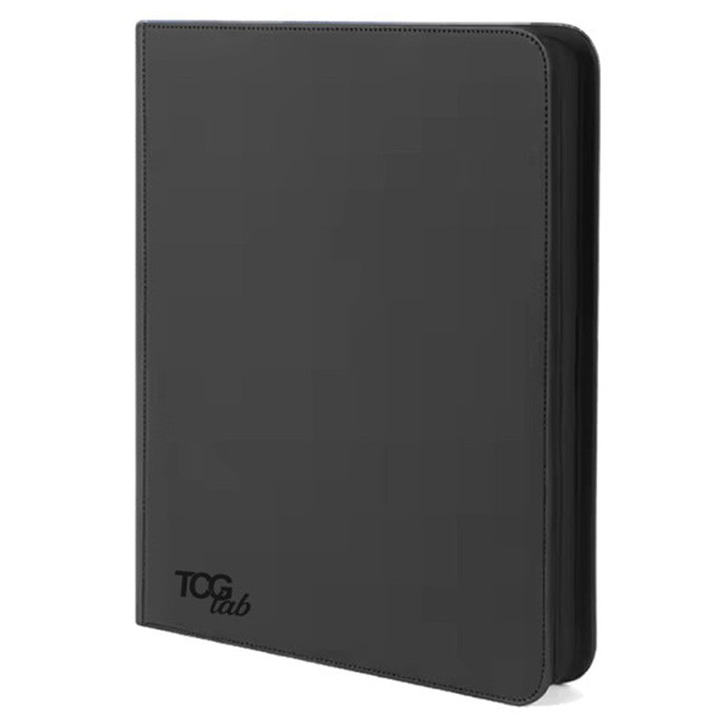 TcgLab 9-Pocket Toploader Zip Album - Black